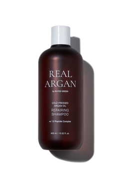 Відновлювальний шампунь із аргановою олією Rated Green Real Argan Repairing Shampoo, 400 мл 8809514550580-1 фото