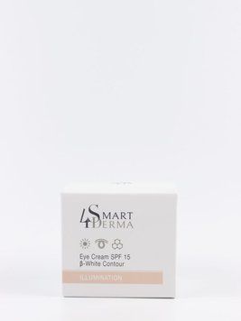 Освітлювальний крем SPF 15 від пігментації навколо очей Smart4Derma Eye Cream B-White Contour s4d0008765 фото