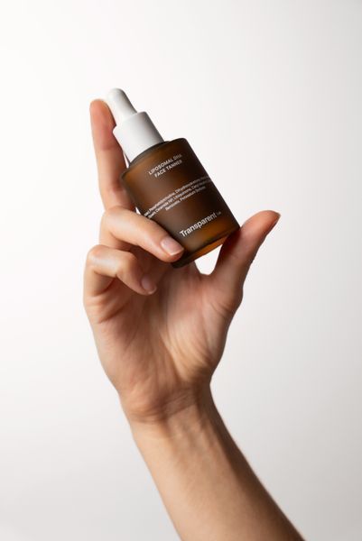 Краплі-автозасмага для обличчя Liposomal DHA face tanner Transparent Lab tl000289836 фото