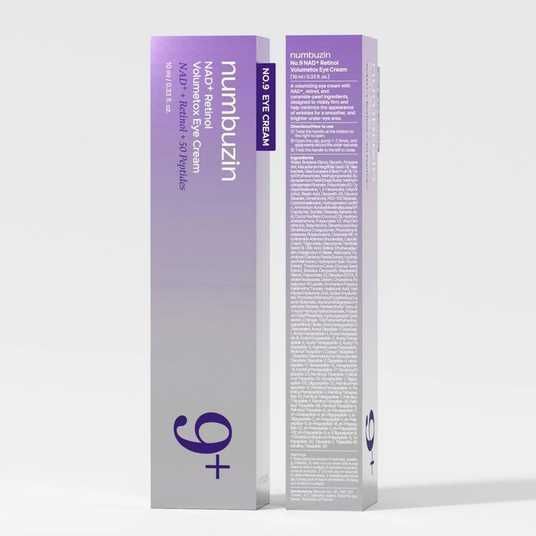 Крем під очі з ретиналем та NAD NUMBUZIN No.9 NAD+ Retinal Volumetox Eye Cream 20 мл 8800312065351 фото