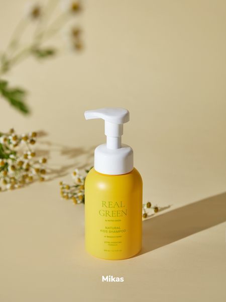 Дитячий шампунь на основі натуральних екстрактів Rated Green REAL GREEN NATURAL KIDS SHAMPOO, 300 мл 345465760000 фото