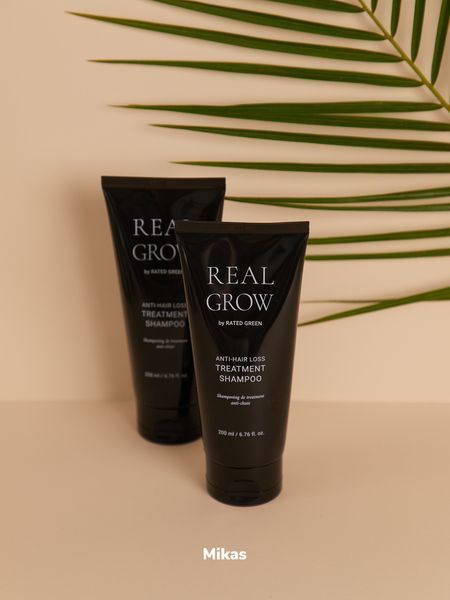 Шампунь від випадіння Rated Green Real Grow Anti Hair Loss Treatment Shampoo, 200 мл 8809514550252 фото