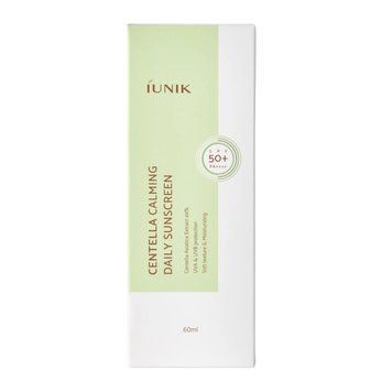 Заспокійливий сонцезахисний крем із центеллою iUNIK Centella Calming Daily Sunscreen SPF 50+ PA++++ 1965043558 фото